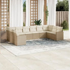 Modulaire tuinbank met gepoedercoat staal afmetingen en waterdichte tas - beige en crèmekleurig / 1 / Zonder tafel