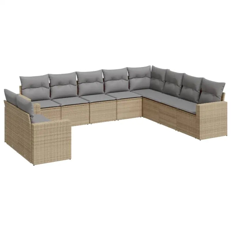 Modulaire tuinbank met gepoedercoat staal en waterdichte tas in beige materiaal - Modulaire tuinbanken