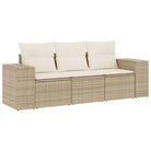 Modulaire tuinbank met poly rattan en comfortabele zitervaring - Modulaire tuinbanken