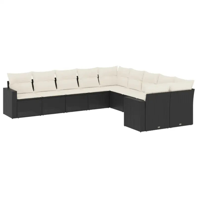 Modulaire tuinbank met waterdichte tas en zwart gepoedercoat staal - Modulaire tuinbanken