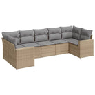 Modulaire tuinbank set met waterdichte tas en beige materiaal - Modulaire tuinbanken