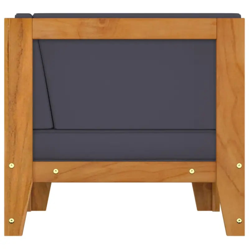 Modulaire tuinbank van massief acaciahout met rustieke charme - Modulaire tuinbanken