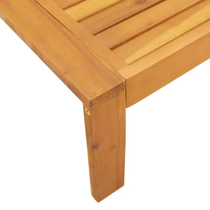Modulaire tuinbank van massief acaciahout met wasbare hoes en eenvoudig schoon te maken - Modulaire tuinbanken