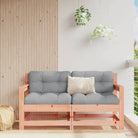Modulaire tuinbank van massief douglashout voor terras en patio - Douglashout / 1 / loverseat with armrests - Modulaire
