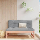 Modulaire tuinbank van massief grenenhout met comfortabele kussens - Natuurlijk douglashout / 1 / Middenbank