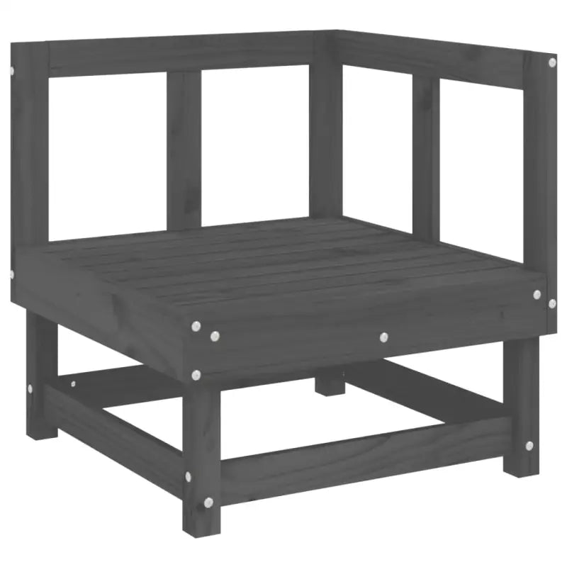 Modulaire tuinbank van massief grenenhout voor gezellig samenzijn - Modulaire tuinbanken