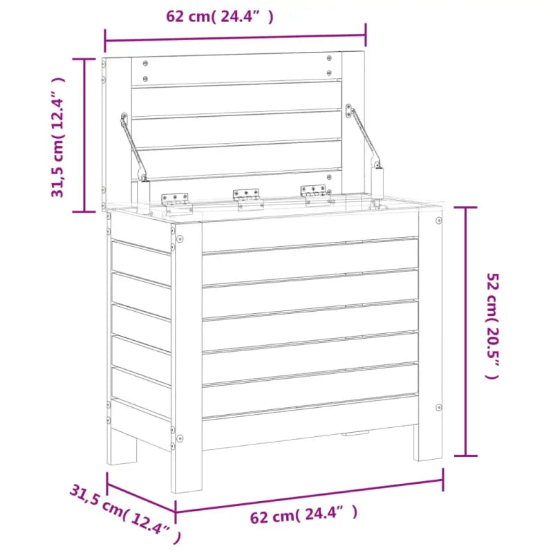 Modulaire tuinbank van massief grenenhout voor terras en patio - Modulaire tuinbanken