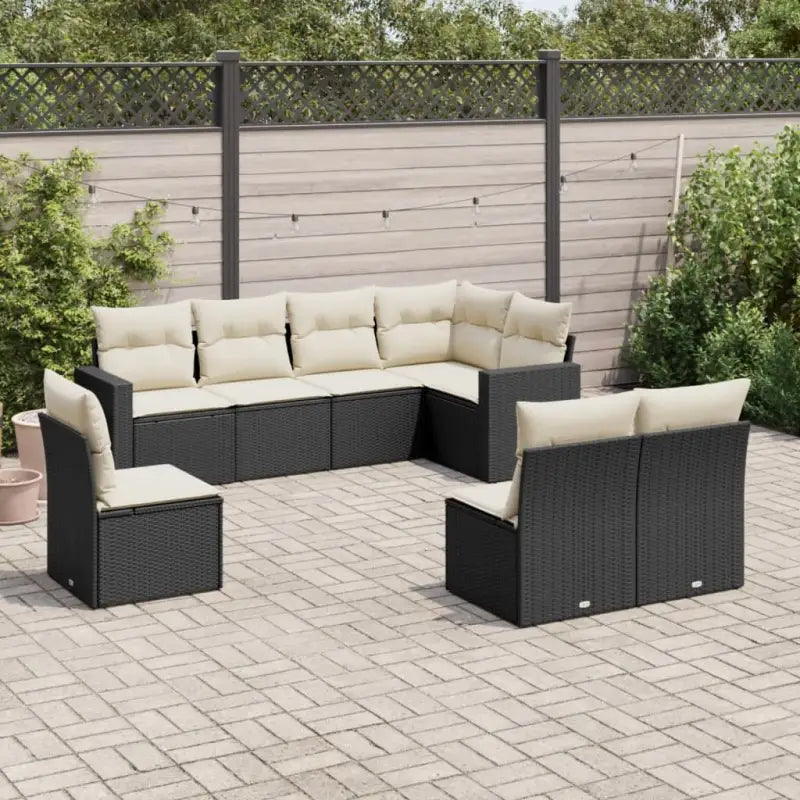 Modulaire tuinbank van zwart gepoedercoat staal met waterdichte tas - Modulaire tuinbanken
