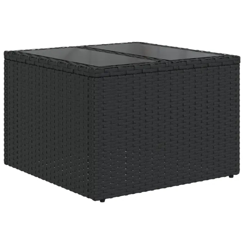 Modulaire tuinbanken in zwart materiaal met gepoedercoat staal afmetingen - Modulaire tuinbanken
