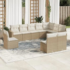 Modulaire tuinbanken met grijs materiaal en gepoedercoat staal afmetingen - beige en crèmekleurig / 1 / Zonder tafel