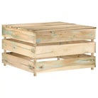 Modulaire tuinbanken van geïmpregneerd grenenhout - Modulaire tuinbanken