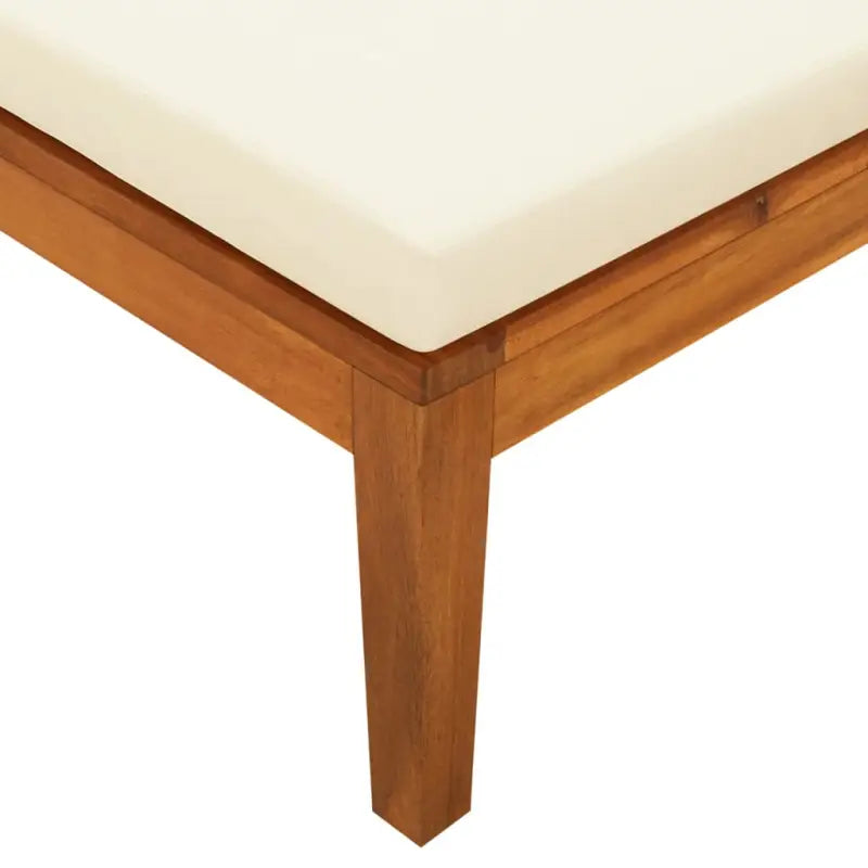 Modulaire tuinbanken van massief acaciahout met dikte kussen voor comfort - Modulaire tuinbanken