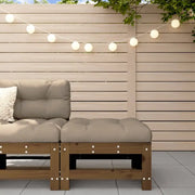 Modulaire tuinbanken van massief grenenhout met zachte kussens - Modulaire tuinbanken