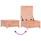 Modulaire tuinbankset in massief Douglas vurenhout met gelat ontwerp - Tuinsets