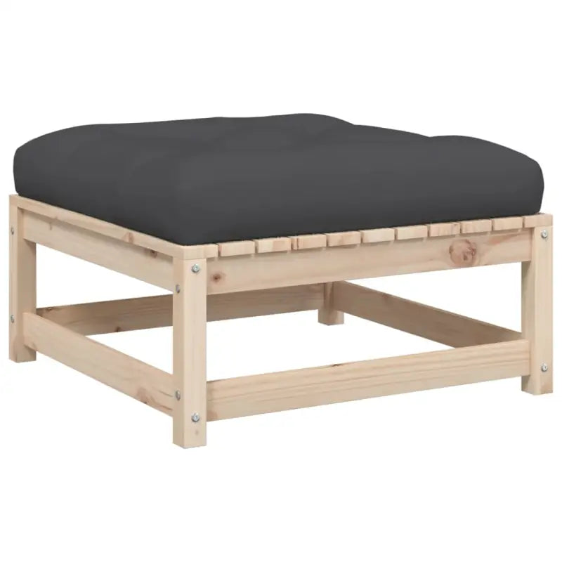 Modulaire tuinset van massief grenenhout voor een comfortabele zitervaring - Tuinsets