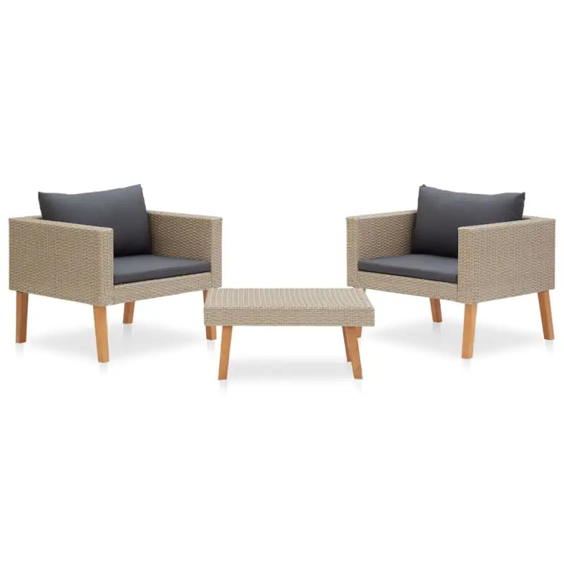 Modulaire Tuinset voor Ontspannende Zomeravonden - Beige - Tuinsets