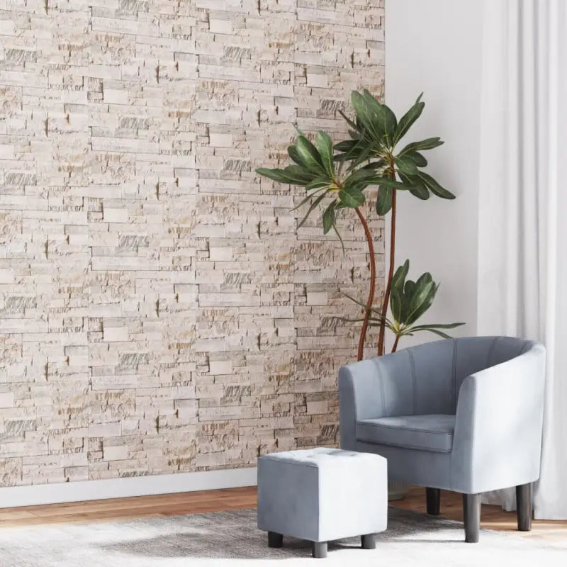 Mooie behang voor een stijlvolle en egale muur in je interieur - Beige / 1 - Behang