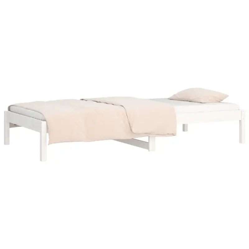 Multifunctioneel bed en bank in massief grenenhout voor slaap of lounge - Bedden & bedframes