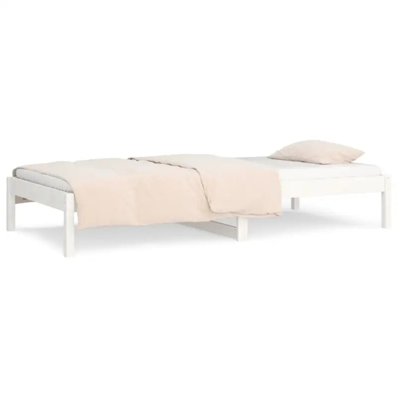 Multifunctioneel bed en bank in massief grenenhout voor slaap of lounge - Bedden & bedframes