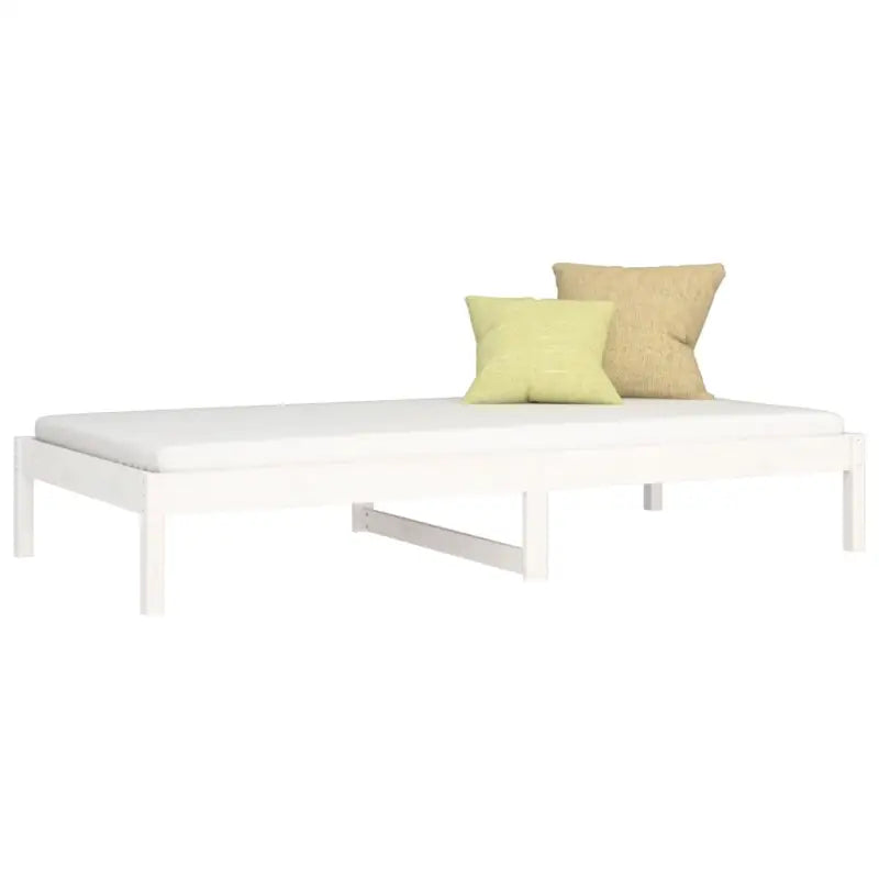 Multifunctioneel bed en bank in massief grenenhout voor slaap of lounge - Bedden & bedframes