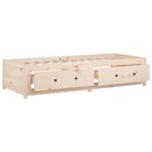Multifunctioneel bed en bank van massief grenenhout - Bedden & bedframes