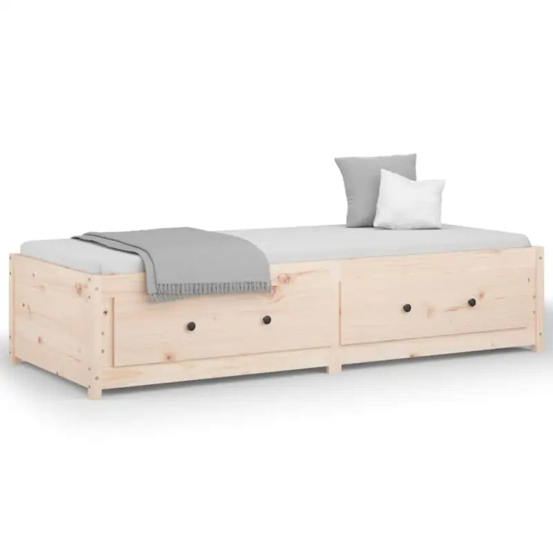 Multifunctioneel bed en bank van massief grenenhout - Bedden & bedframes