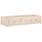 Multifunctioneel bed en bank van massief grenenhout - Bedden & bedframes