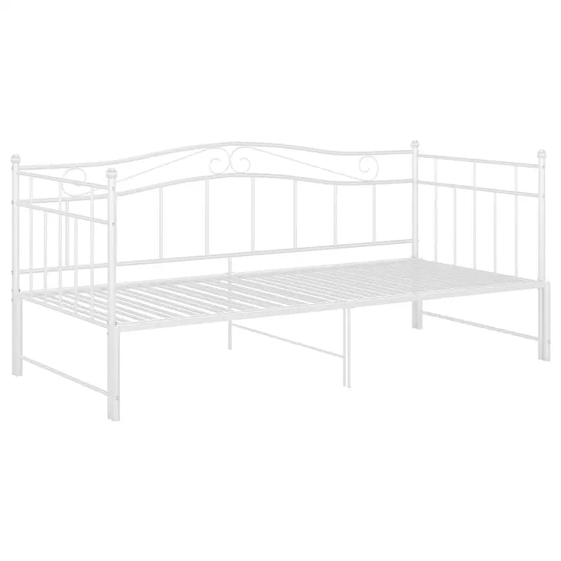 Multifunctioneel bedbank met afmetingen geschikt voor gasten en dagelijks gebruik - Wit - Bedden & bedframes