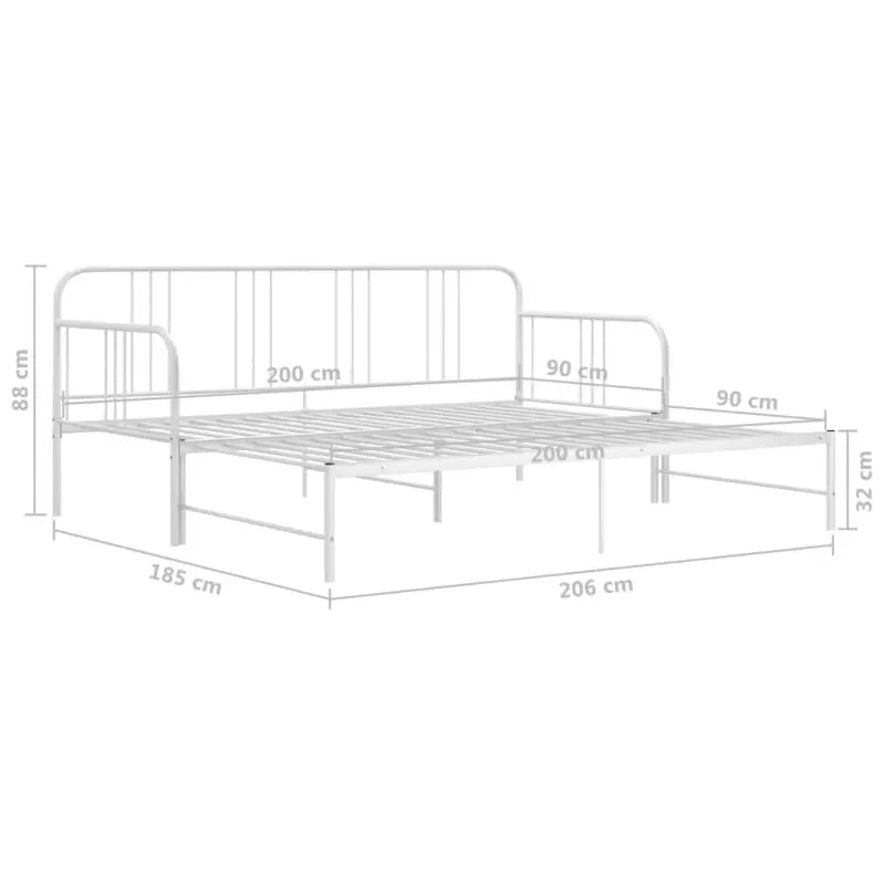 Multifunctioneel bedbank met comfortabele slaap- en zitfunctie - Bedden & bedframes