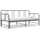 Multifunctioneel bedbank met comfortabele slaap- en zitfunctie - Grijs - Bedden & bedframes