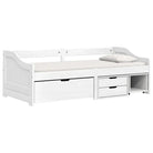 Multifunctioneel slaapbank met massief grenenhout en praktische kleine lade - Bedden & bedframes