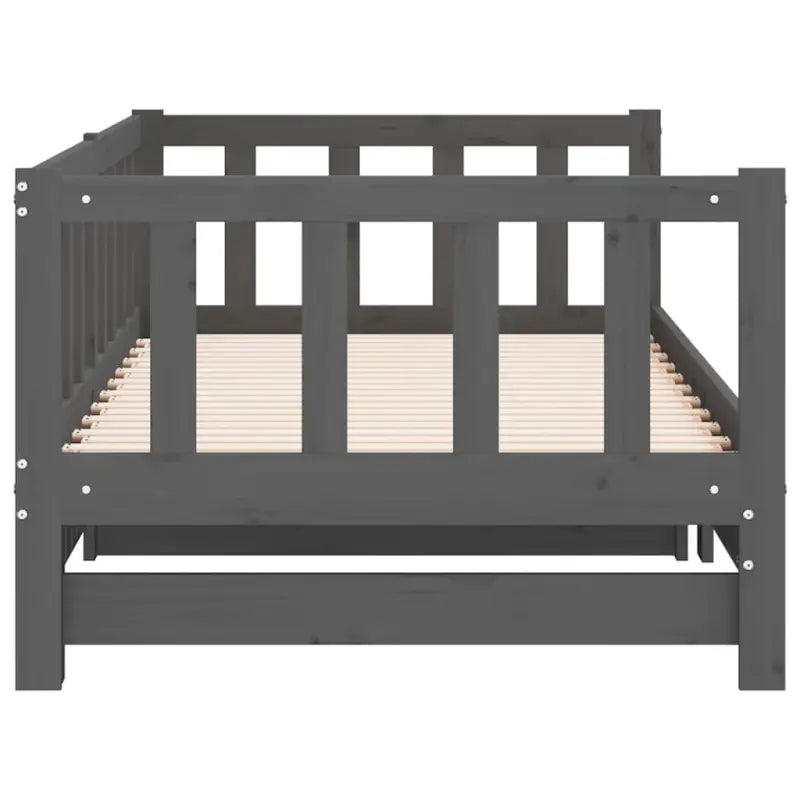 Multifunctioneel slaapbank van massief grenenhout met handige totale afmetingen - Bedden & bedframes