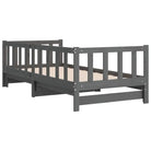 Multifunctioneel slaapbank van massief grenenhout met handige totale afmetingen - Bedden & bedframes