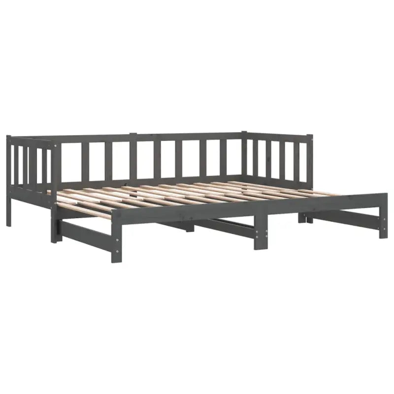 Multifunctioneel slaapbank van massief grenenhout met handige totale afmetingen - Bedden & bedframes