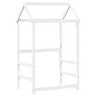 Multifunctioneel witte bank en bed van massief grenenhout - Bedden & bedframes