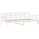Multifunctioneel witte bank en bed van massief grenenhout - Bedden & bedframes