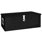 Multifunctionele Aluminium Opbergbox met praktische handgreep voor opslag - Zwart / 80 x 39 x 30 cm / 1