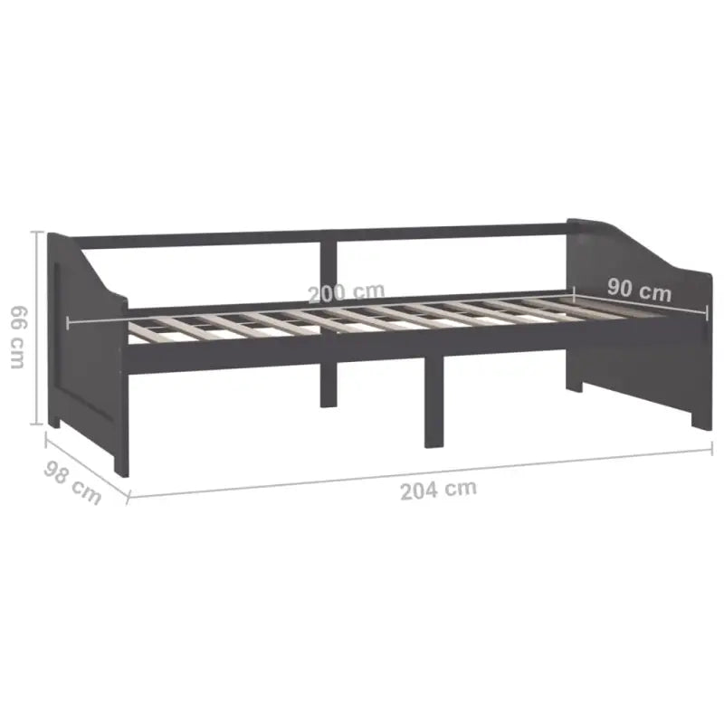Multifunctionele bedbank van massief grenenhout voor elke ruimte - Bedden & bedframes