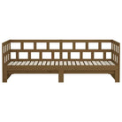 Multifunctionele houten slaapbank van massief grenenhout met afmetingen - Bedden & bedframes