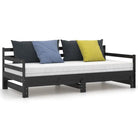 Multifunctionele massief grenenhouten slaapbank met optimale afmetingen - Bedden & bedframes
