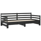 Multifunctionele massief grenenhouten slaapbank met optimale afmetingen - Bedden & bedframes