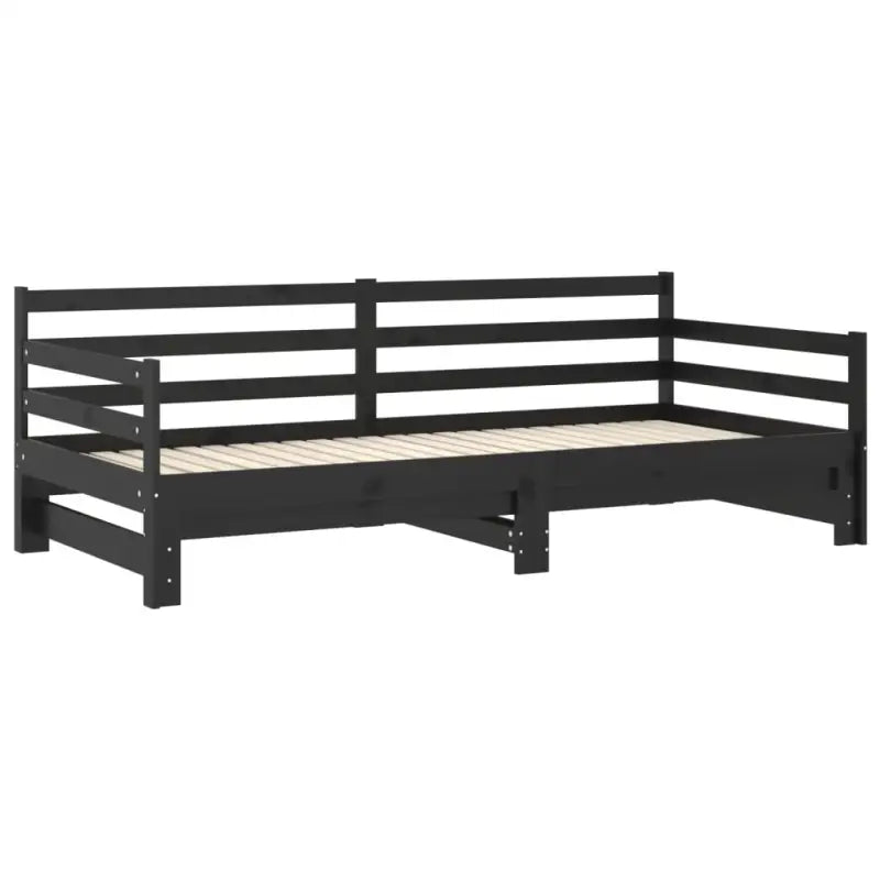 Multifunctionele massief grenenhouten slaapbank met optimale afmetingen - Bedden & bedframes