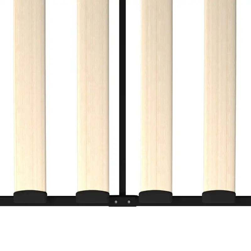 Multifunctionele metalen slaapbank voor dagelijks gebruik en gastenlogies - Zwart / 90 x 200 cm - Bedden & bedframes