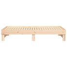 Multifunctionele slaapbank in massief grenenhout met diverse afmetingen - Bedden & bedframes