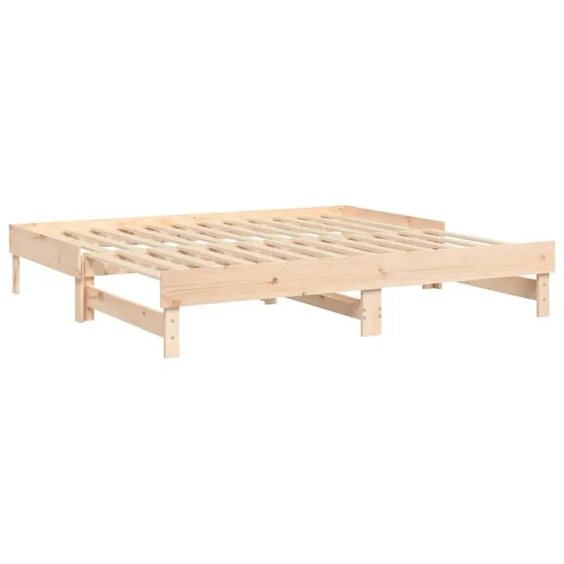 Multifunctionele slaapbank in massief grenenhout met diverse afmetingen - Bedden & bedframes