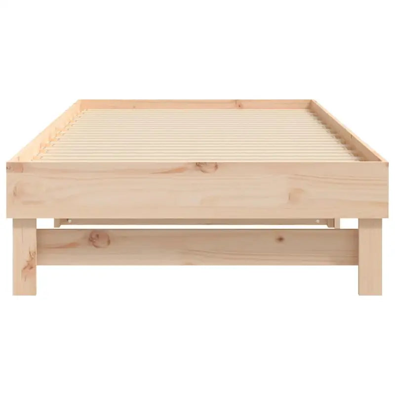 Multifunctionele slaapbank in massief grenenhout met diverse afmetingen - Bedden & bedframes