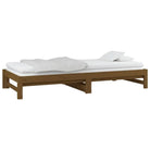 Multifunctionele slaapbank van massief grenenhout met diverse afmetingen - Bedden & bedframes