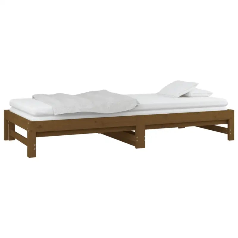 Multifunctionele slaapbank van massief grenenhout met diverse afmetingen - Bedden & bedframes