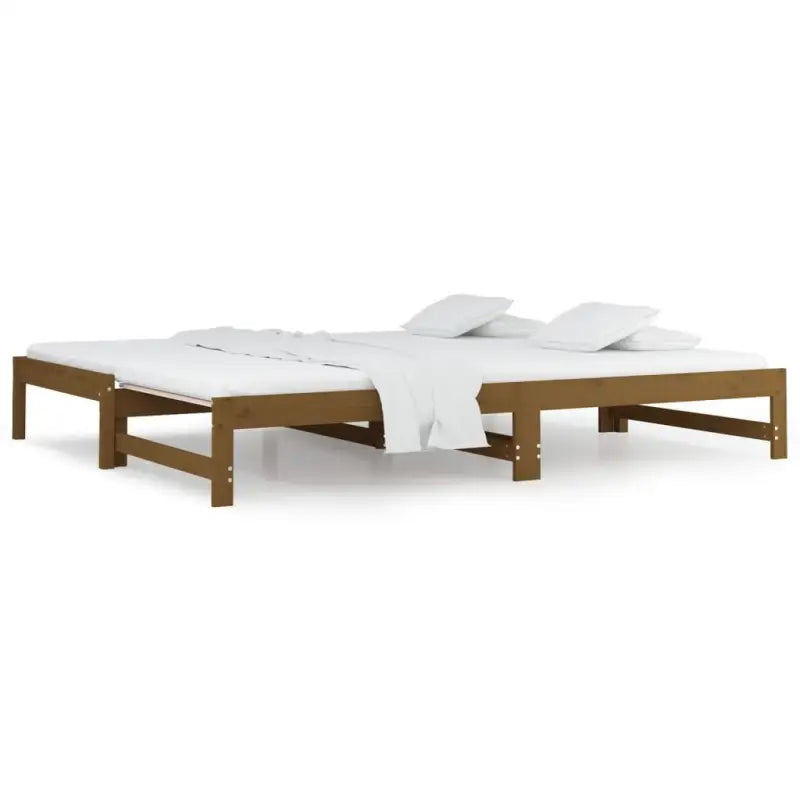Multifunctionele slaapbank van massief grenenhout met diverse afmetingen - Bedden & bedframes