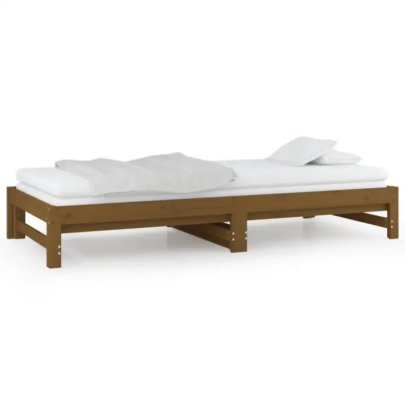 Multifunctionele slaapbank van massief grenenhout met diverse afmetingen - Bedden & bedframes